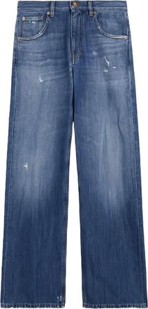 Aspesi distressed jeans - women - Cotton - 27 - Blue
