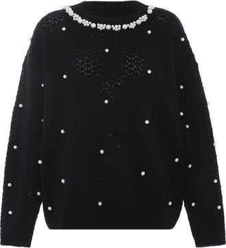 Faina Jumper Dames zwart