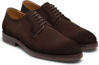 Magnanni Mens Lanai Derby Shoes In Midbrown