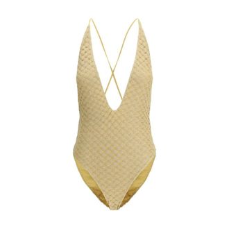 Missoni Dames, Badkleding, Geel, Maat: XS Viscose