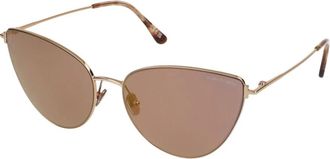 Tom Ford Zonnebril - unisex - Zonnebrillen - Geel - 62 MM - Accessoires