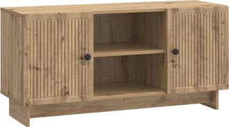 vidaXL Mueble De Tv 102 X 34,5 X 50 Cm Roble Artisan Vidaxl