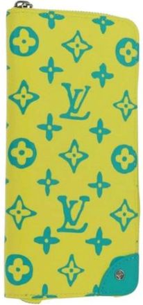 Louis Vuitton Portafoglio lungo Pre-owned - - Pre-owned - Uomo - Giallo - ONE SIZE