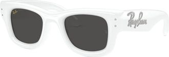 Ray-Ban RB4940B Wayfarer Puffer 686387 Mens Sunglasses White Size 47