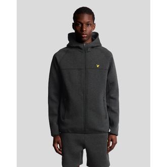 Lyle & Scott Mens And Neoprene Track Top in Black - Size X-Large