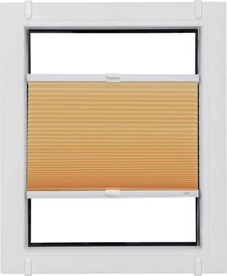 Sunlines Wabenplissee »Budget Wabe Tageslicht« Lichtschutz ohne Bohren verspannt Klemmfix, glatt