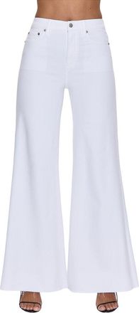 Pistola Denim Izzy Vivid White Wide Leg Jean