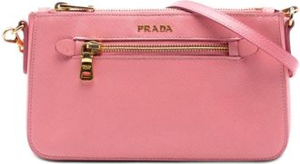 Prada Pre-owned Prada Saffiano Lux Front Pocket Crossbody Ladies 0GI6YNUJMH248X8R