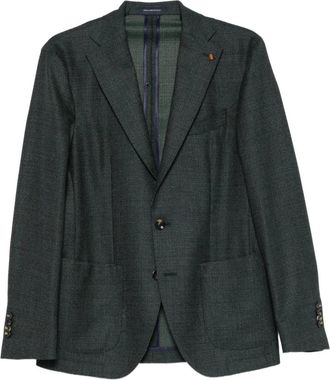 Sartoria Latorre Blazer met enkele rij knopen - Groen