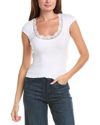 RD Style Rd Style Paige Cap Sleeve Scoop Neck Top