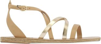 Ancient Greek Sandals Sandali in pelle con incrocio - Toni neutri