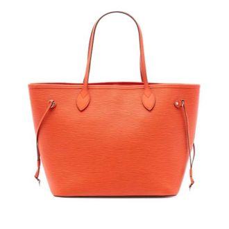 Louis Vuitton Pre-owned Tote Bags, female, Orange, Size: ONE SIZE Pre-owned Leather Tote