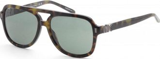 Michael Kors Mens MK2202-39432-57 MK2202 57 39432 Durango Sunglasses - Brown - One Size