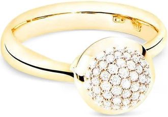 Tamara Comolli Anello in oro giallo 18 carati con diamanti