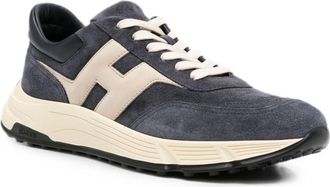 Hogan Hyperlight Leather Sneaker - dark blue