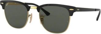 Ray-Ban Clubmaster Metal - unisex - Zonnebrillen - Zwart - 51 MM - Accessoires