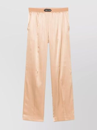 Tom Ford silk straight-leg trousers