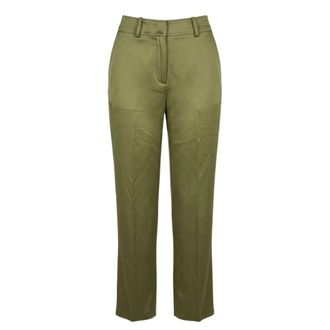 Trussardi Pantaloni dritti - - Trousers - Donna - Verde - S