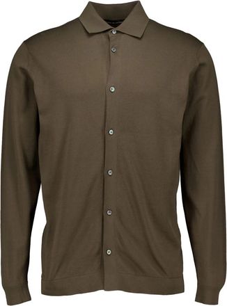 FILIPPO DE LAURENTIIS Camacia ML - Heren - Vesten - Groen - 2XL - Katoen - Truien & Vesten