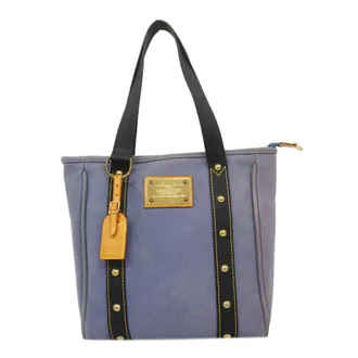 Louis Vuitton Blue Tote Bag (Pre-Owned)