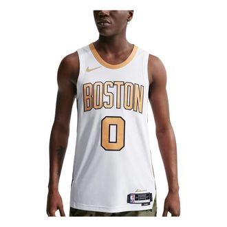 Nike Jayson Tatum Boston Celtics City Edition Dri-FIT ADV NBA Authentic Jersey White HM6086-100
