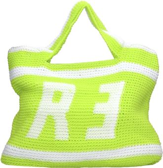 Rebelle Crochet Lerba - Dames - Shoppers - Groen - ONE Size - Tassen