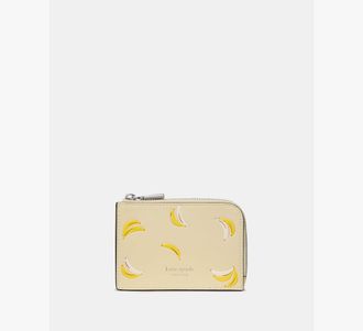 Kate Spade New York Banana Mini Zip Card Case