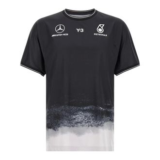 Yohji Yamamoto F1 Mech T-shirt - male - Y-3 - Training T-shirts & Tops - Black - M - Sport