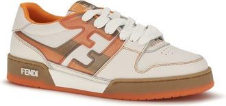 Fendi Mens Multicolor Leather Athletic Sneakers