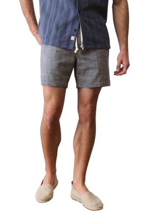Marine Layer 6-Inch Saturday Beach Shorts in India Ink at Nordstrom, Size Xx-Large