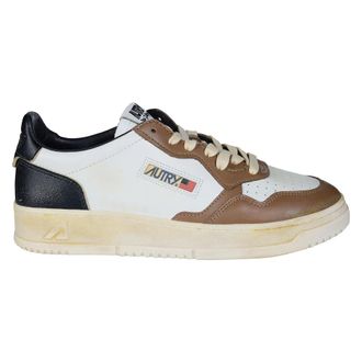 Autry Sup Vint Low - Heren - Sneakers - Wit - 43 EU - Leer - Schoenen