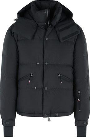 Moncler Coraia Black Polyamide Hooded Ski Jacket