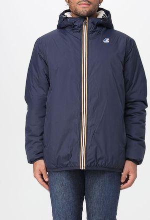 K-Way Giubbotto K-Way in nylon con cappuccio