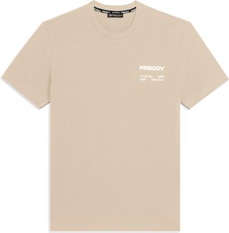 Freddy T-shirt in cotone con logo effetto gommato