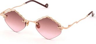 Eyepetizer Seine Zonnebril - unisex - Zonnebrillen - Geel - 47 MM - Accessoires
