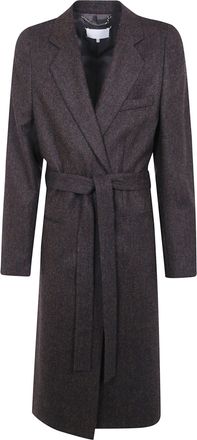 Maison Margiela Coat Herringbone Wrapped Coat