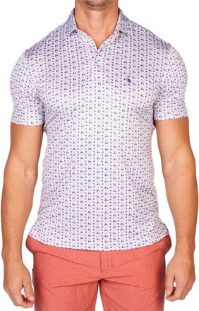 Tailorbyrd Golf Carts Performance Golf Polo in Light Grey at Nordstrom Rack, Size Xx-Large