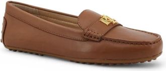Ralph Lauren Loafers - Dames - Loafers - Bruin - 39 EU - Leer - Schoenen
