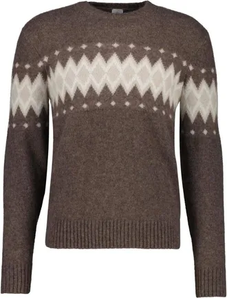 Eleventy Truien & Vesten, Heren, Veelkleurig, XL, Kasjmier, Cashmere Sweater