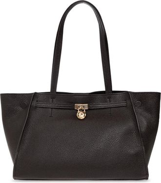 Michael Kors Hamilton Moderne Borsa in Pelle Grande - - Bags - Donna - Marrone - ONE SIZE