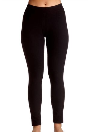 French Kyss Mid Rise Leggings In Black