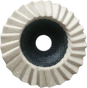 cofan Pack 5 Discos De L&aacute;minas De Fieltro Para Pulir &Oslash;115 Mm