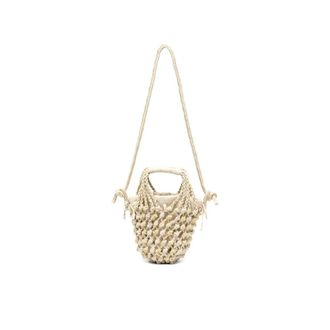 Alysi Shoulder Bags, female, Beige, Size: ONE SIZE Net Bag