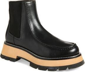 3.1 Phillip Lim Kate Lug Sole Platform Chelsea Boot in Black at Nordstrom Rack, Size 8.5Us / 38.5Eu