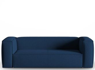 BLOOMINGLOFT 3-Sitzer Design Sofa Mackay mit Strukturstoff