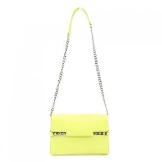 Delvaux Pre-owned Cross Body Bags, female, Yellow, Size: ONE SIZE Pre-owned Crossbody Bag