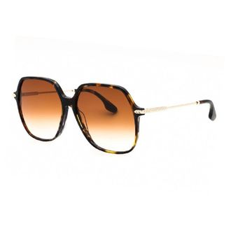 Victoria Beckham VB631S 418 Havana/Blue/Brown Gradient