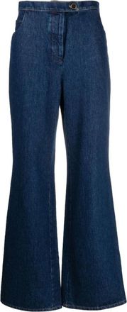 Giuliva Heritage Collection Flared Jeans - Dames - Flared Jeans - Blauw - M - Denim - Jeans