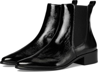 Paul Green Celina BT Womens Boots Black Crinkled Patent : AT 7.5 (US Womens 10) M, Leather
