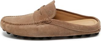 Tod's Mules Gommini in pelle scamosciata - Marrone